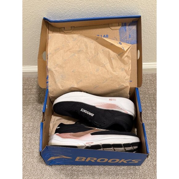 Brooks Ghost Max 3 Womens Size 9 Black Running Shoes Max Cushion Rocker Sneakers - Picture 11 of 13